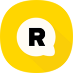 rounds: free video call and text android application logo